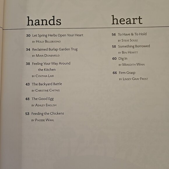 Taproot Magazine 2012 Issue 1 :Soil - Picture 4 of 5